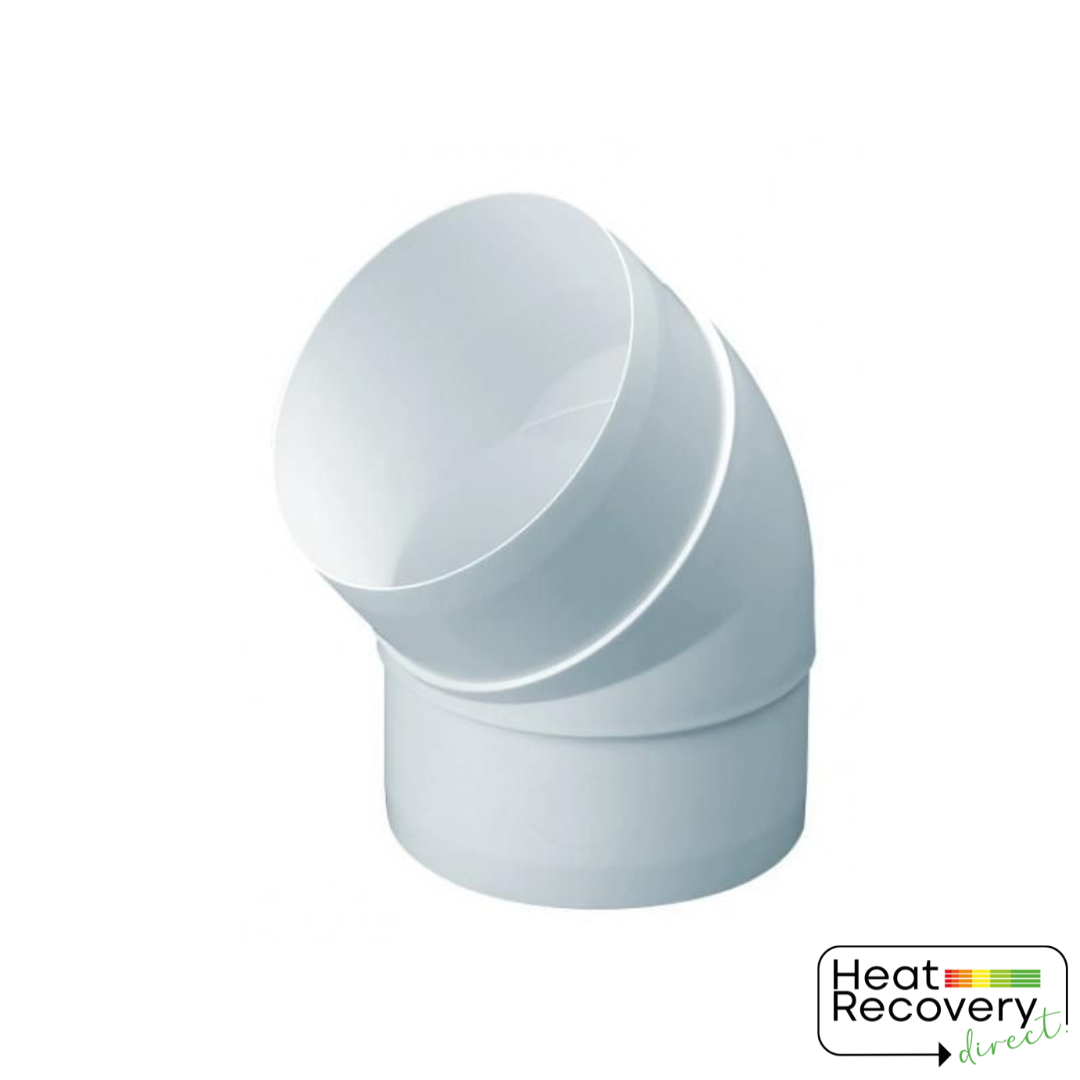 PVC 150mm 45° bend