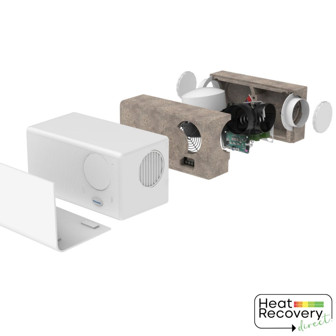 Vent-Axia - Lo-Carbon PoziDry Compact Pro (With Heater)