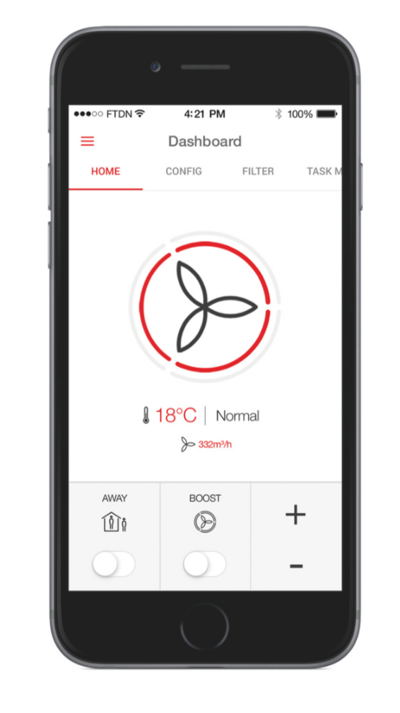 Zehnder ComfoAir Q350 Right hand