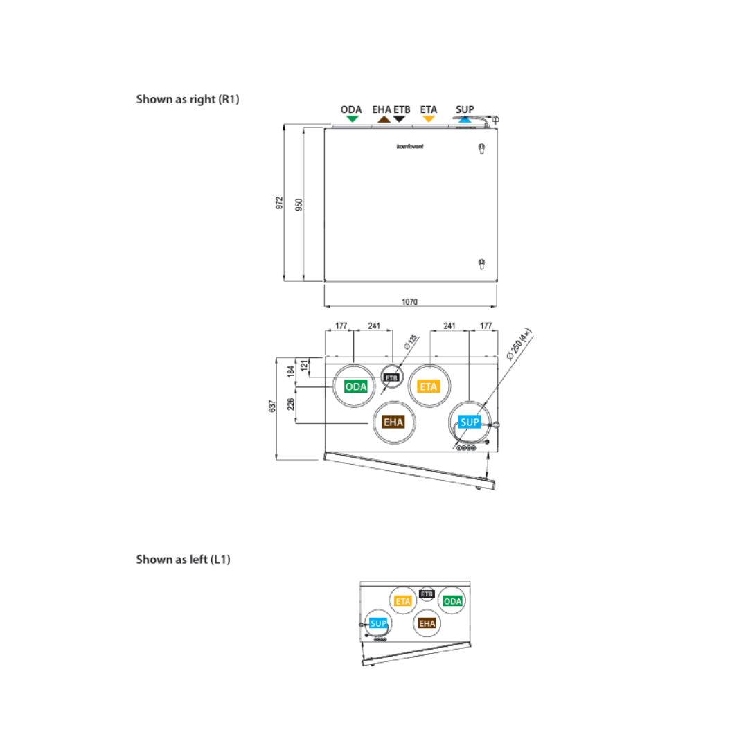 Domekt R 900 V C6M MVHR System