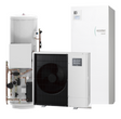 Mitsubishi Electric Ecodan R32 heat pump with cylinder kit for efficient home heating and hot water.