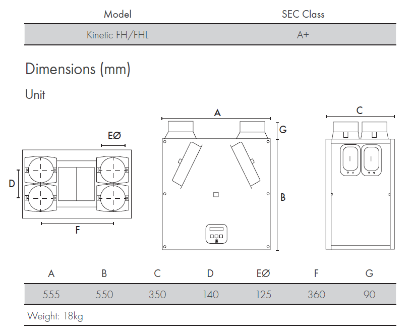Vent-Axia FH 10-Point Heat Recovery (MVHR) Kit