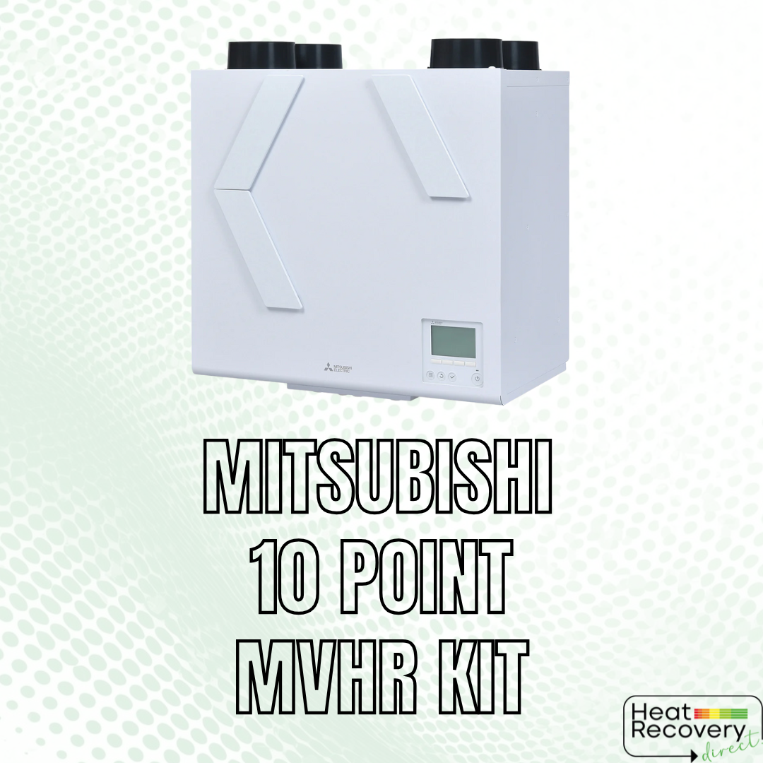 Mitsubishi VL-250 10-Point Heat Recovery (MVHR) Kit