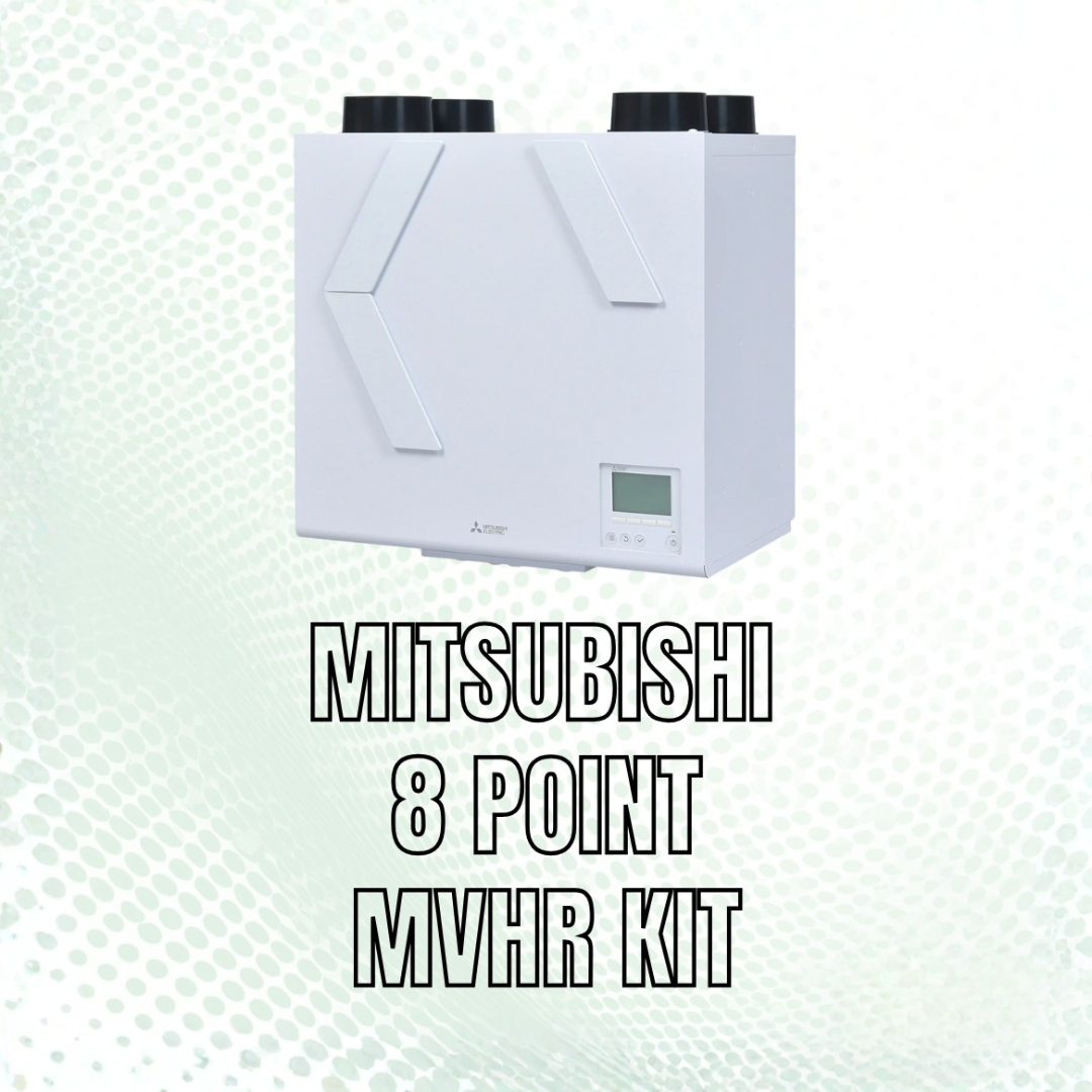 Mitsubishi VL-250 8-Point Heat Recovery (MVHR) Kit