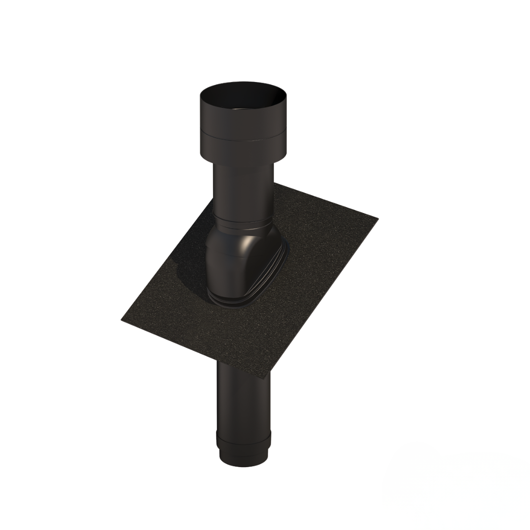 Roof Terminal Insulated UB46 125mm