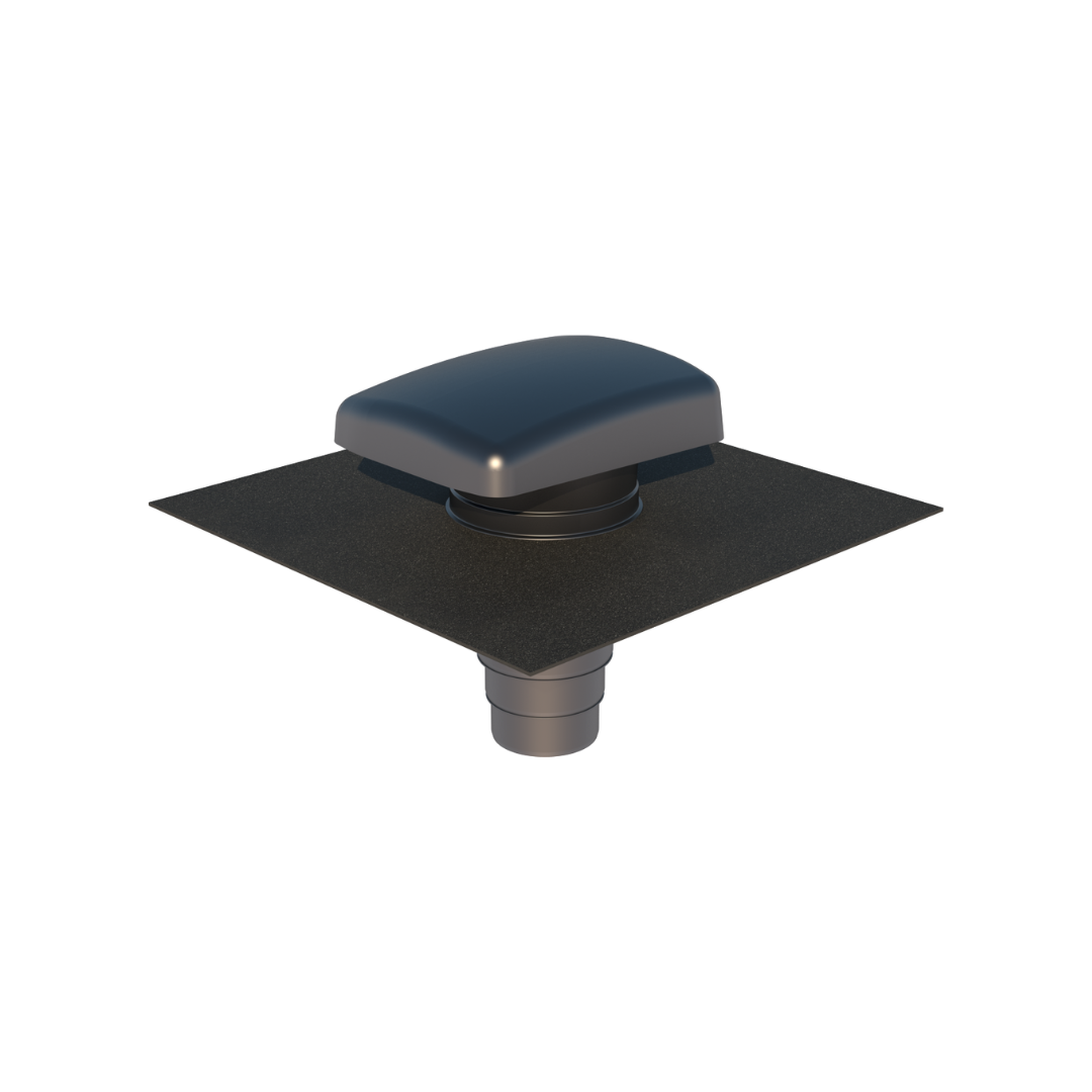 Ventilation Tile Hooded Universal UB41 + Adaptor Anthracite