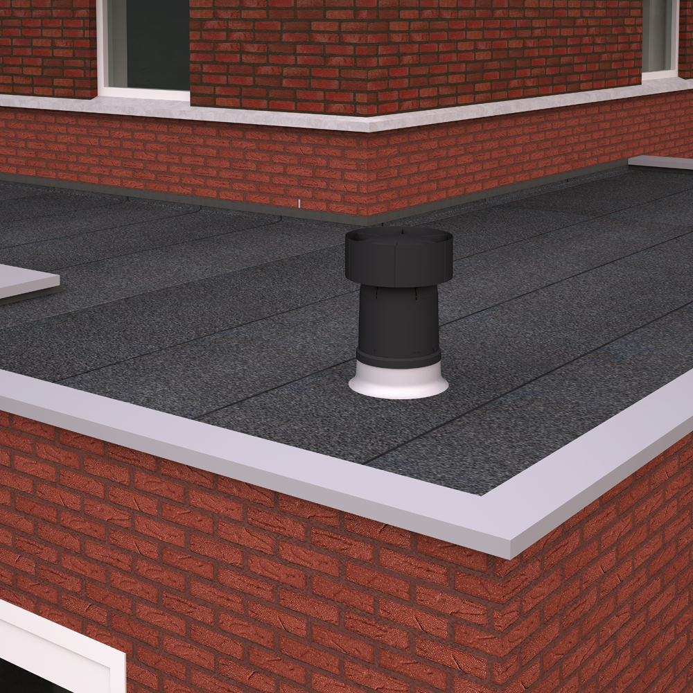 Ventus Roof Terminal 200-180 Flat Roof