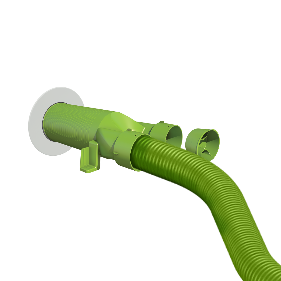 Air Excellent 2x AE34C Valve Adaptor 125mm 180°