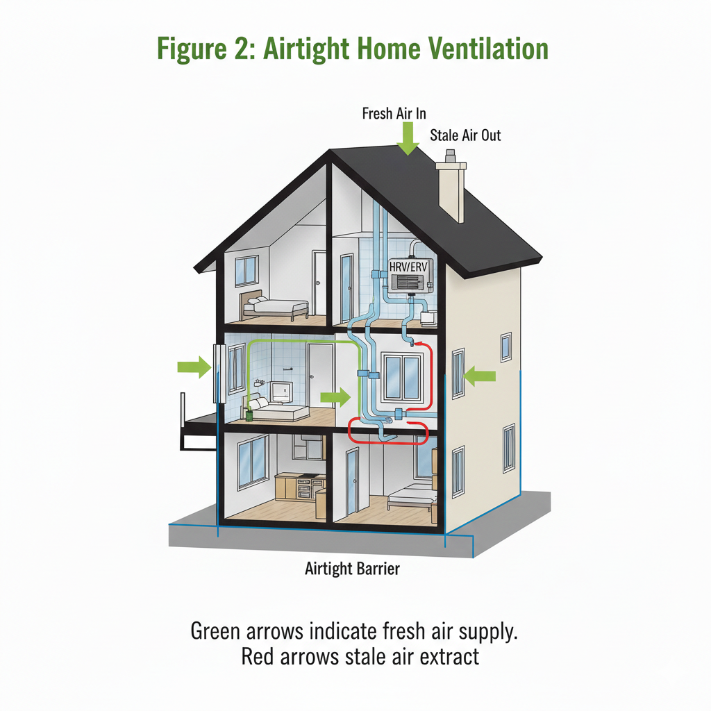 Airtight Home Ventilation