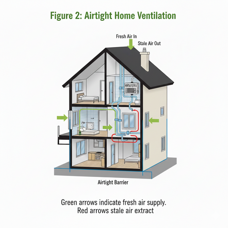 Airtight Home Ventilation