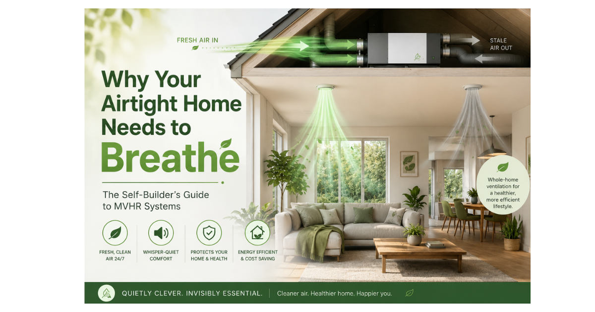 How to Plan an MVHR System Correctly: Expert Guide for Self-Build Projects