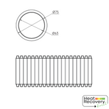 75mm Semi-Rigid Radial Pallet