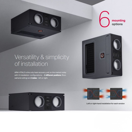 ARIA VITALE PLATINUM CF - 600 m3/h - PRODUCT FEATURE 2