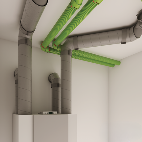 Aerfoam 125mm Duct 2min Radial Ducting