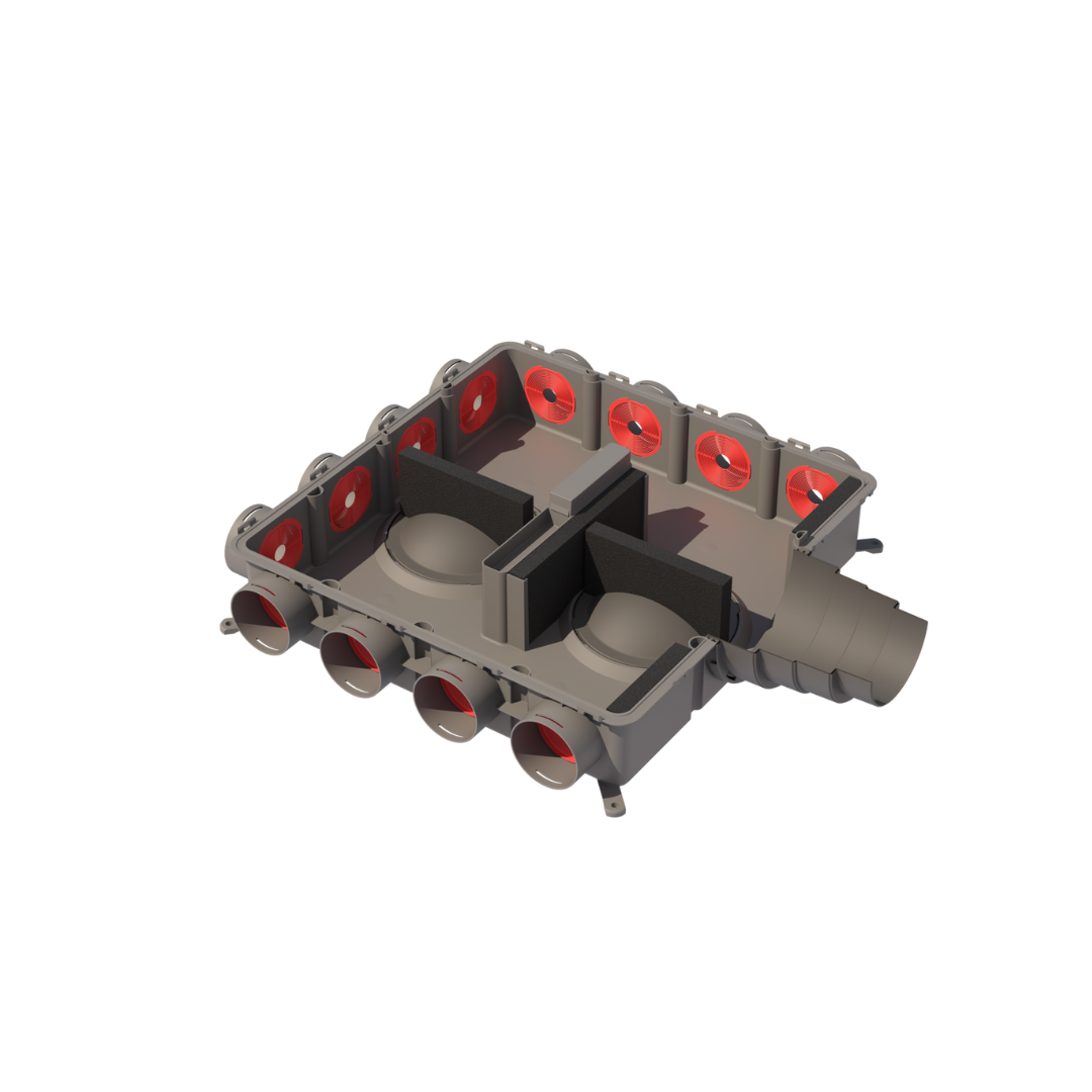 Air Excellent 800 Series DBOX DB824 (24 Port) Internal Component