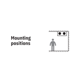 Domekt CF 250 F C6  Mounting Positions