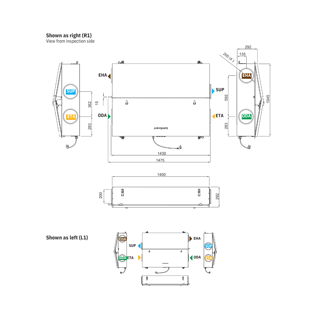 Domekt CF 500 F C6M  Size