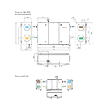 Domekt R 700 F C6M MVHR System Size