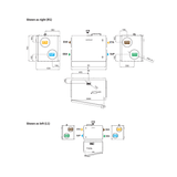 Domekt R 700 H C6M MVHR System Size