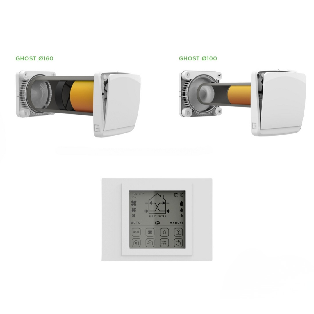 Ghost Single room heat recovery units