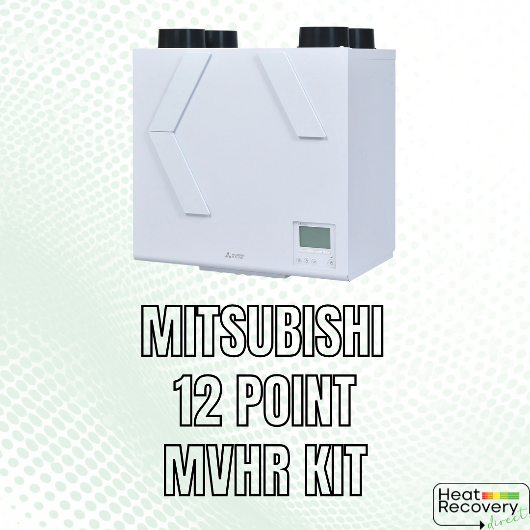 Mitsubishi VL-350 12-Point Heat Recovery (MVHR) Kit