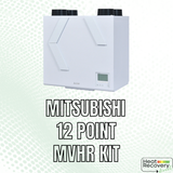 Mitsubishi VL-350 12-Point Heat Recovery (MVHR) Kit