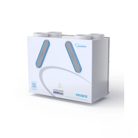 MRXBOX95AB-WM1 Wall Mounted MVHR Unit