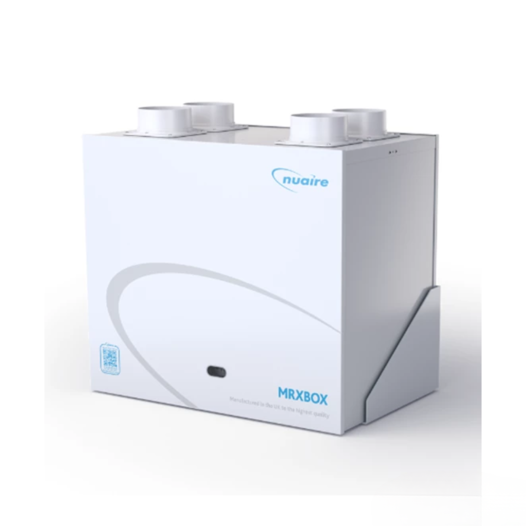 Nuaire MRXBOXAB-ECO2B Wall Mounted MVHR Side View