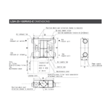 Mitsubishi Lossnay LGH-25RVX3-E Dimension