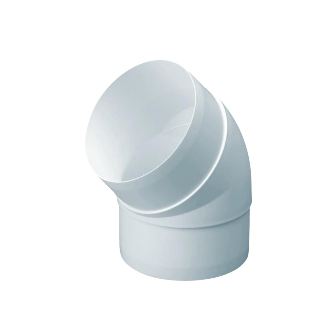 PVC 150mm 45° bend