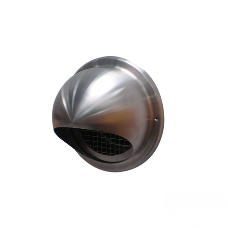 Ubbink Wall terminal 180mm Stainless Steel