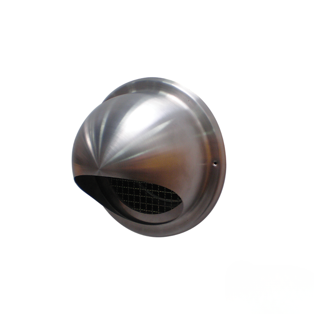 Ubbink Wall terminal 180mm Stainless Steel