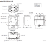 Mitsubishi VL-350 12-Point Heat Recovery (MVHR) Kit