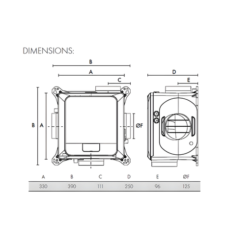 Vent-Axia - Lo-Carbon Multivent MVDC-MS Technical Specification