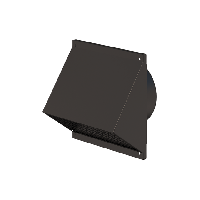 Wall Terminal 125mm Black