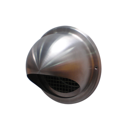 Ubbink Wall terminal 150mm Stainless Steel