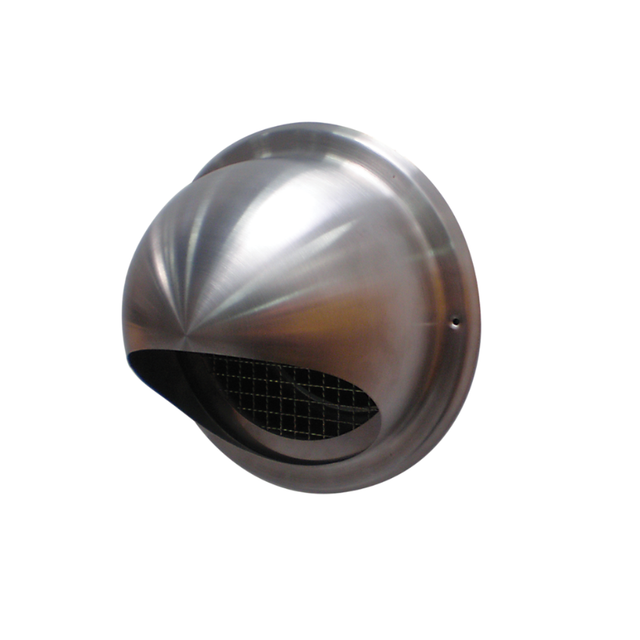 Ubbink Wall terminal 150mm Stainless Steel