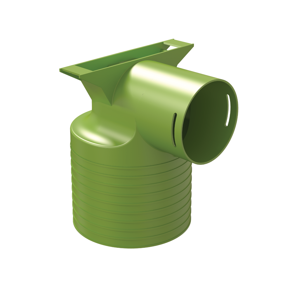 Air Excellent 1x AE34C Valve Adaptor 125mm 90°